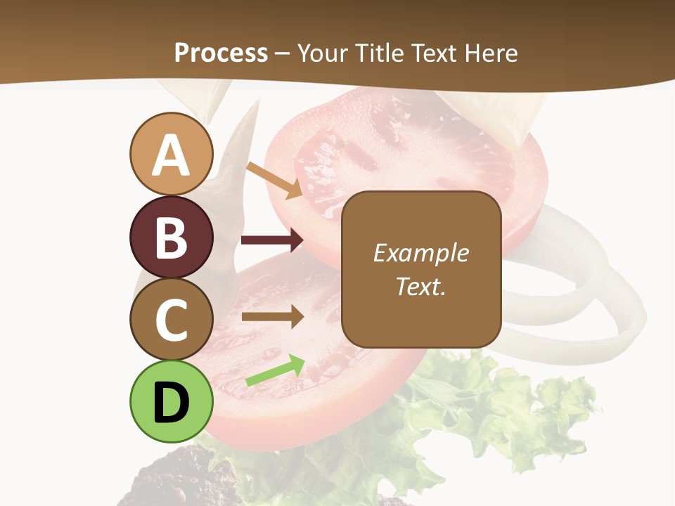 Steak Ingredient Appetiser PowerPoint Template