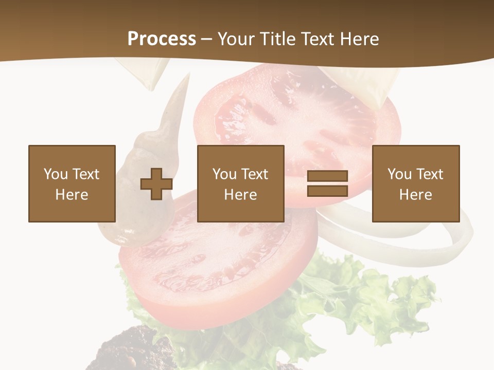 Steak Ingredient Appetiser PowerPoint Template