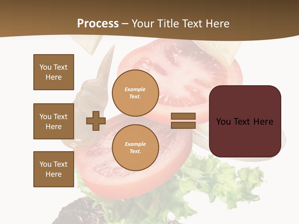Steak Ingredient Appetiser PowerPoint Template