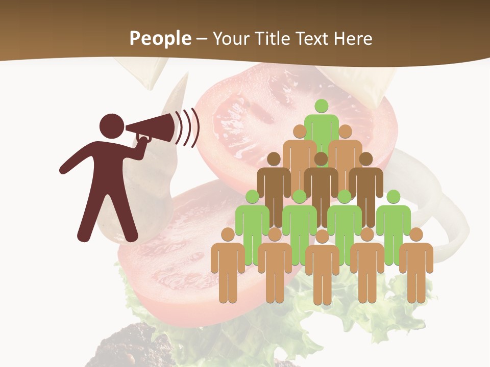 Steak Ingredient Appetiser PowerPoint Template