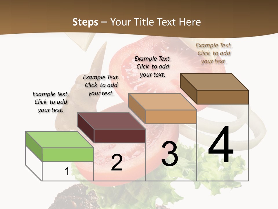 Steak Ingredient Appetiser PowerPoint Template