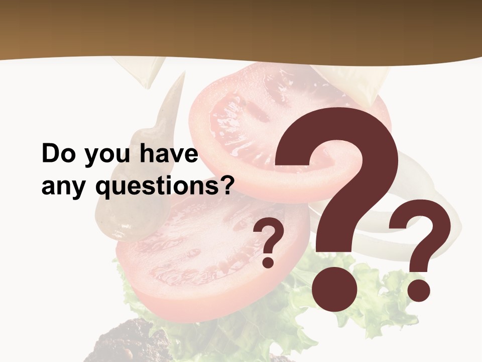 Steak Ingredient Appetiser PowerPoint Template