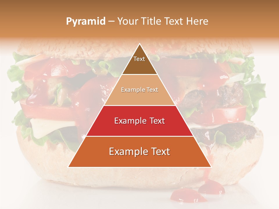 Burger Sandwich Meat PowerPoint Template