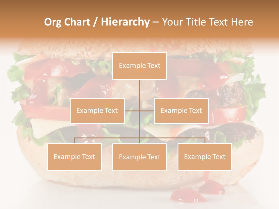 Burger Sandwich Meat PowerPoint Template