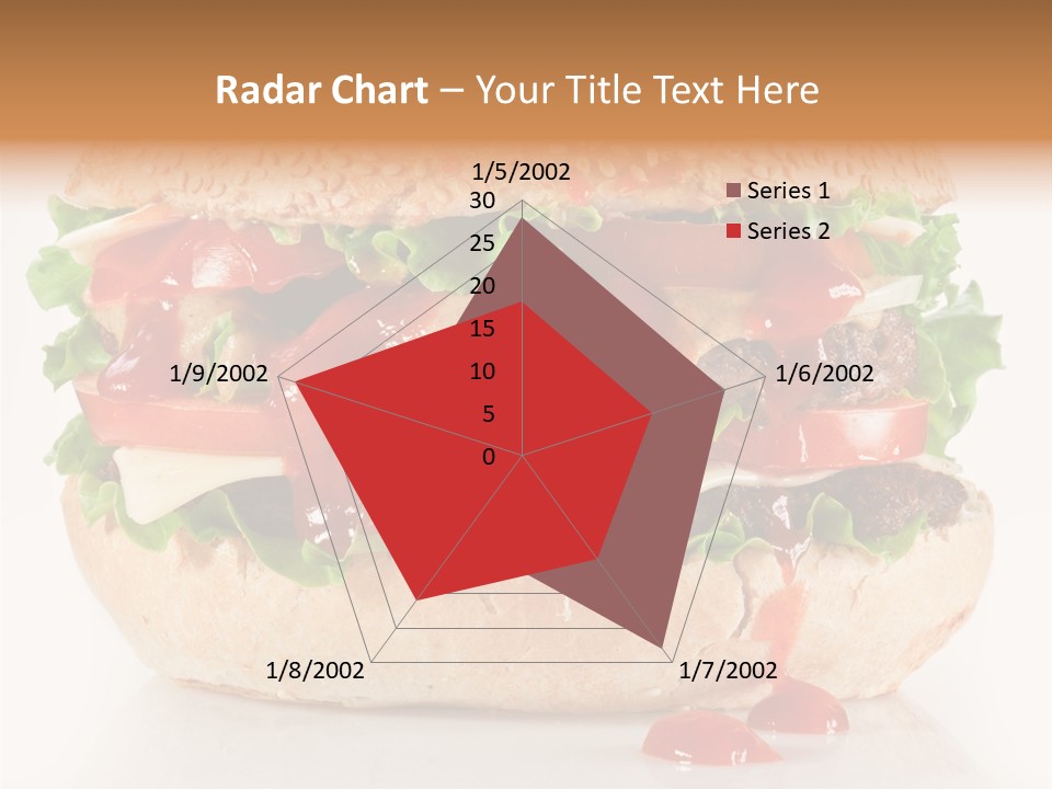 Burger Sandwich Meat PowerPoint Template