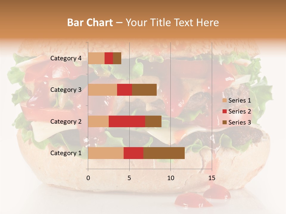 Burger Sandwich Meat PowerPoint Template