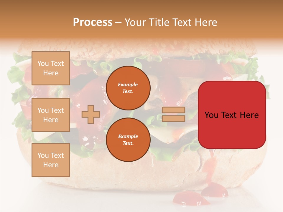 Burger Sandwich Meat PowerPoint Template