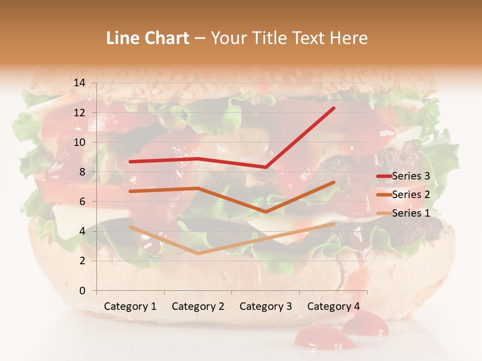 Burger Sandwich Meat PowerPoint Template