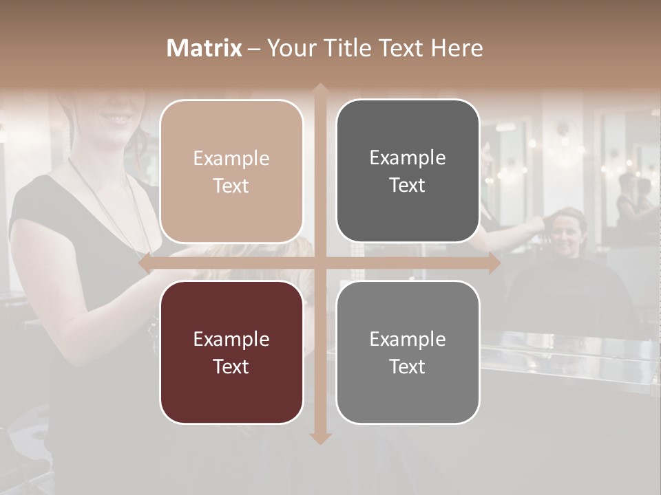 Woman Shop Happiness PowerPoint Template
