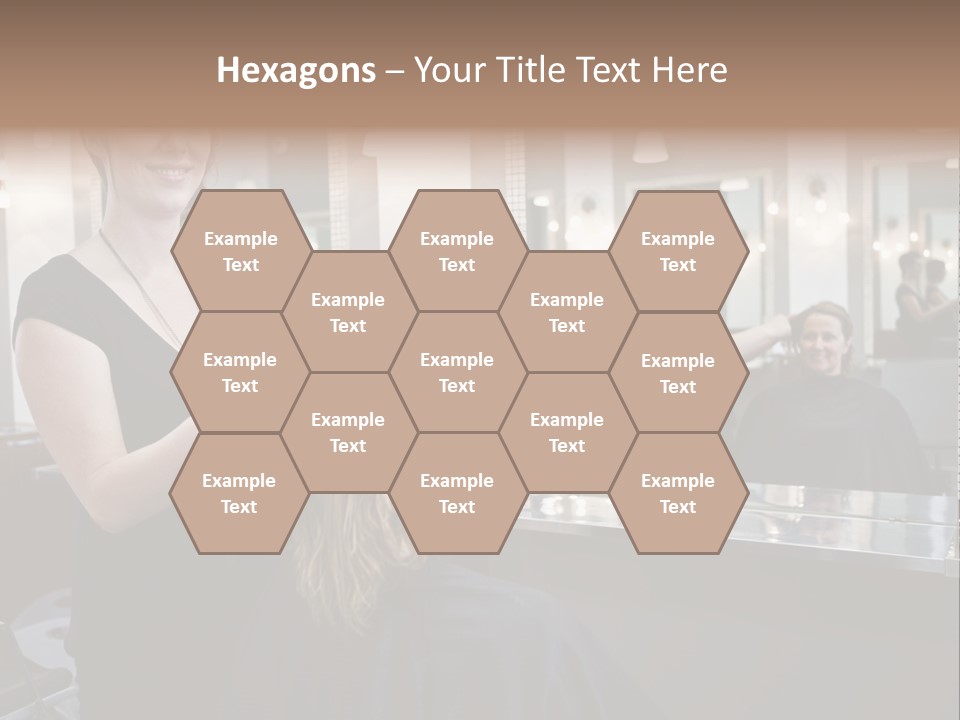 Woman Shop Happiness PowerPoint Template