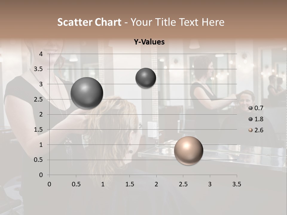 Woman Shop Happiness PowerPoint Template