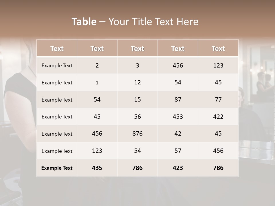 Woman Shop Happiness PowerPoint Template