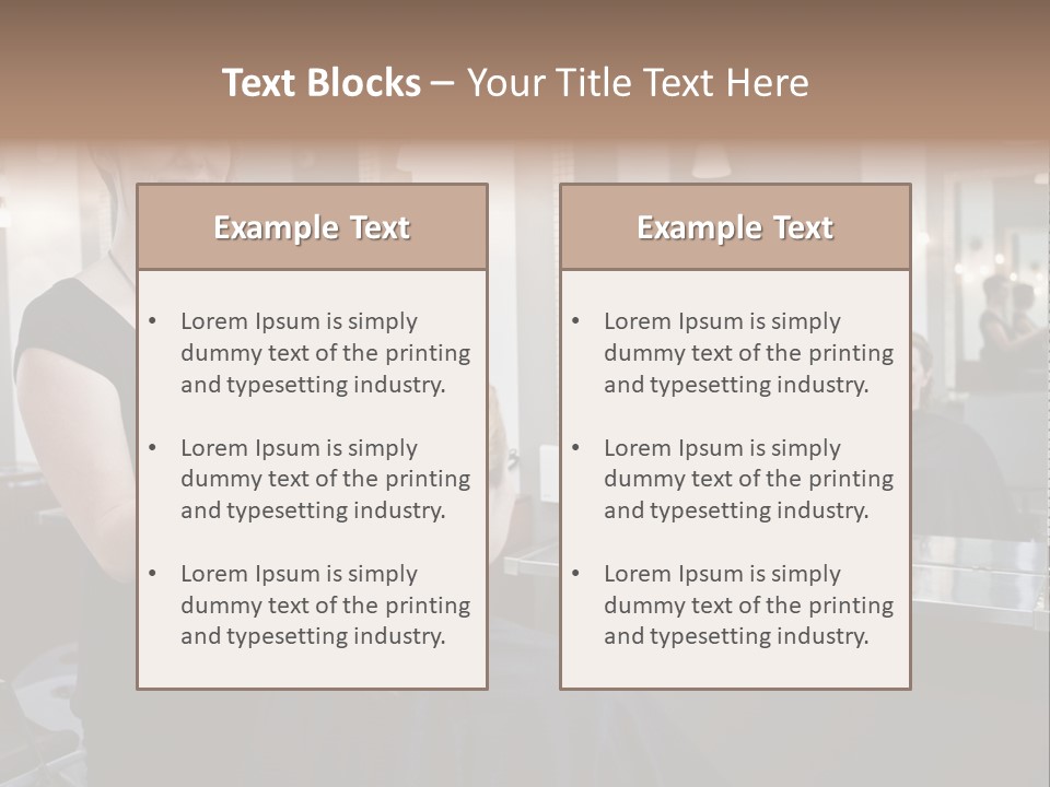 Woman Shop Happiness PowerPoint Template