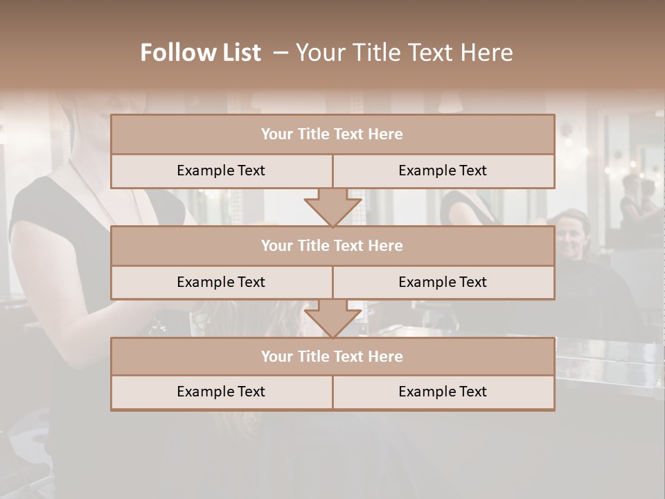 Woman Shop Happiness PowerPoint Template