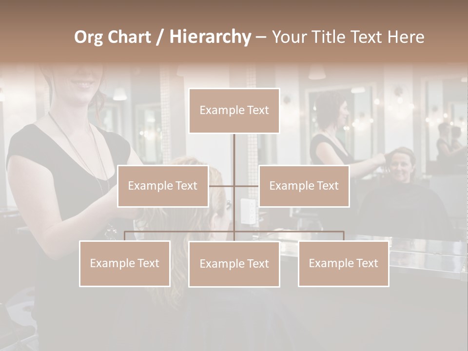 Woman Shop Happiness PowerPoint Template