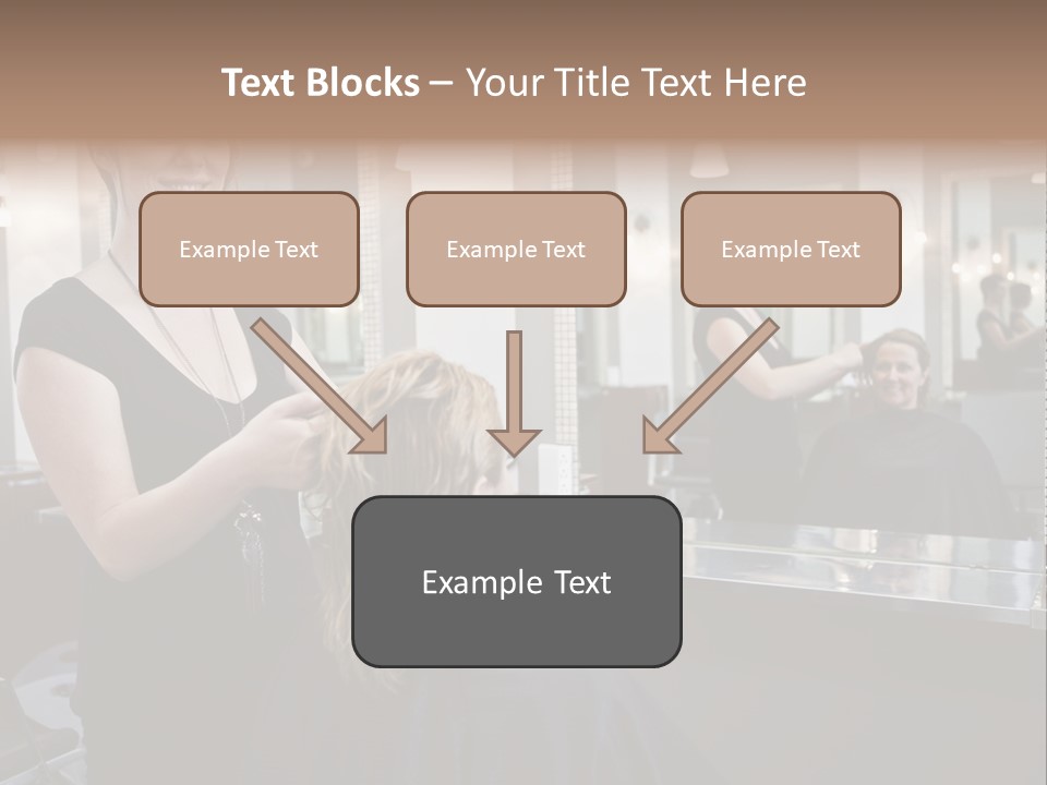 Woman Shop Happiness PowerPoint Template