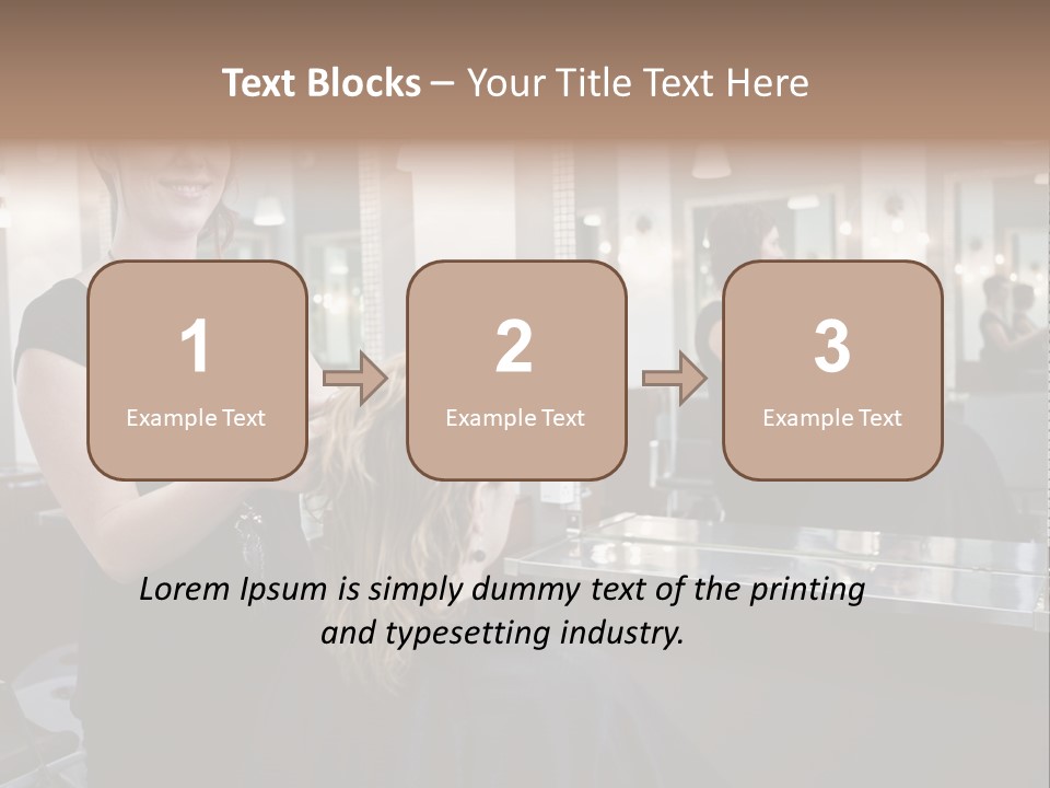 Woman Shop Happiness PowerPoint Template