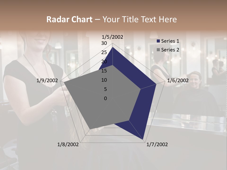 Woman Shop Happiness PowerPoint Template