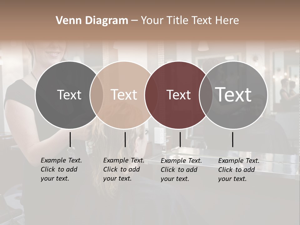 Woman Shop Happiness PowerPoint Template