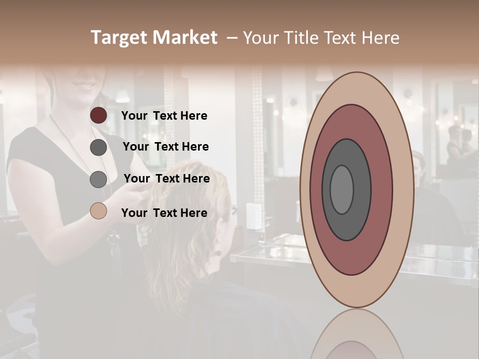 Woman Shop Happiness PowerPoint Template