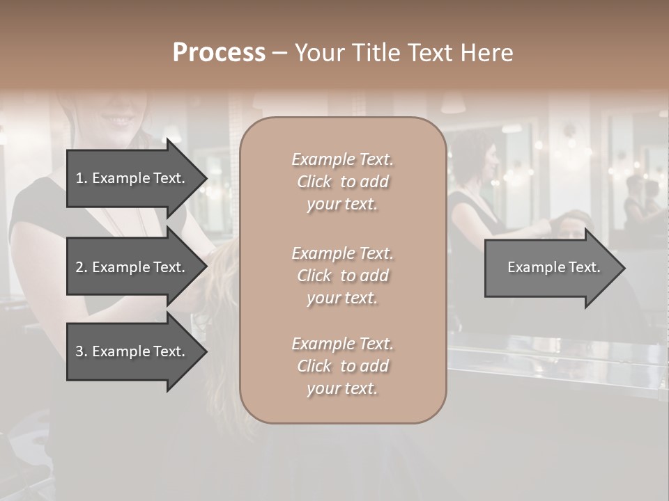 Woman Shop Happiness PowerPoint Template