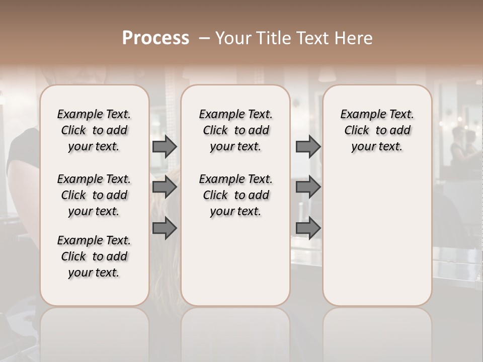 Woman Shop Happiness PowerPoint Template