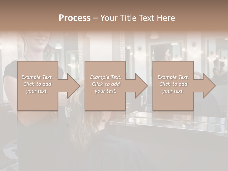 Woman Shop Happiness PowerPoint Template