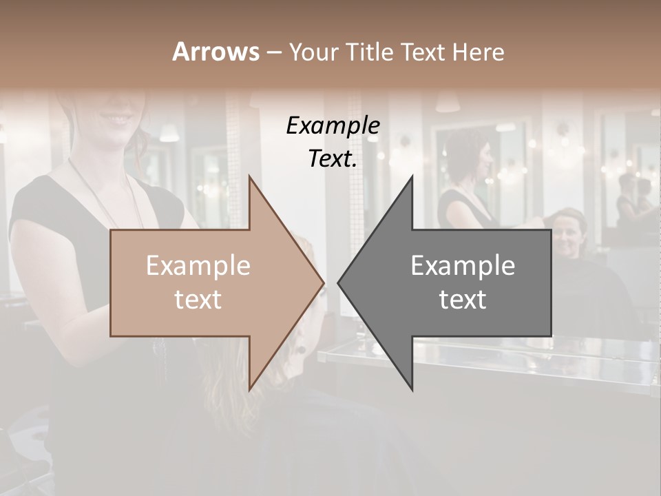 Woman Shop Happiness PowerPoint Template