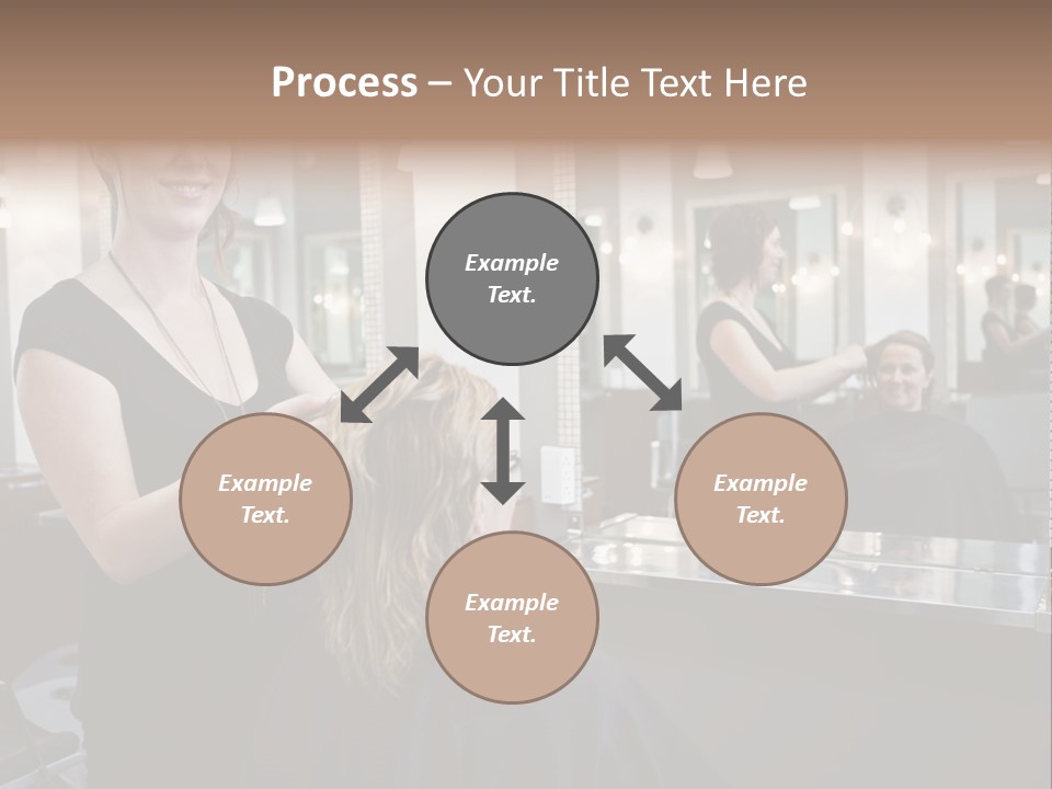 Woman Shop Happiness PowerPoint Template