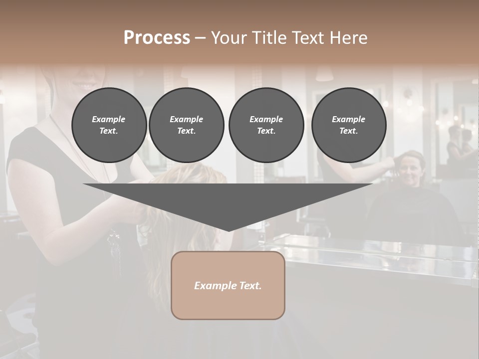 Woman Shop Happiness PowerPoint Template