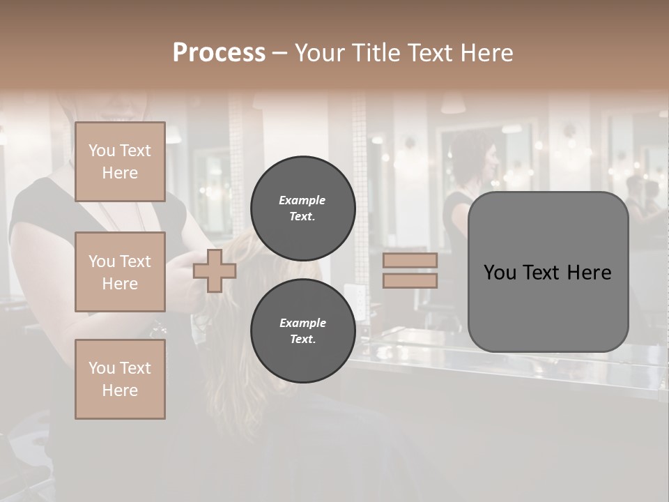 Woman Shop Happiness PowerPoint Template