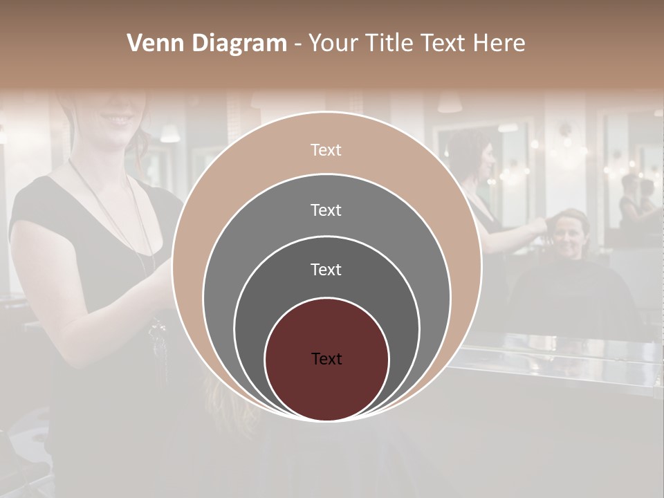 Woman Shop Happiness PowerPoint Template