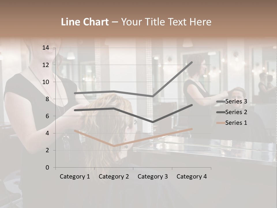 Woman Shop Happiness PowerPoint Template