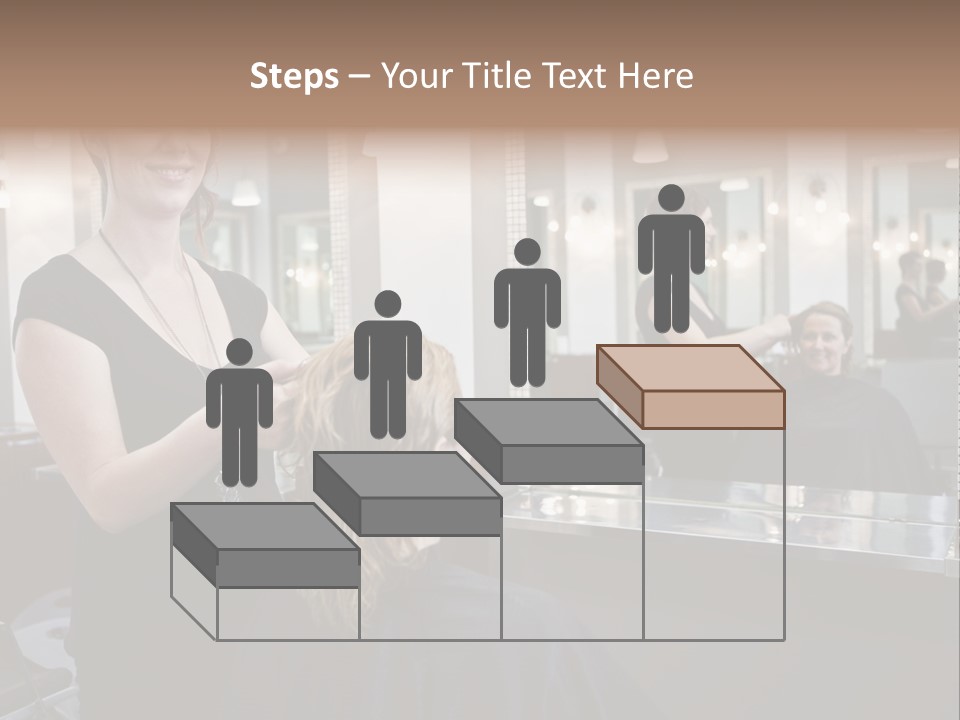 Woman Shop Happiness PowerPoint Template