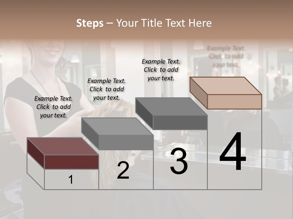 Woman Shop Happiness PowerPoint Template