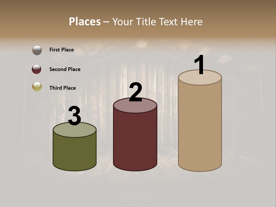 Grungy Blank Space PowerPoint Template