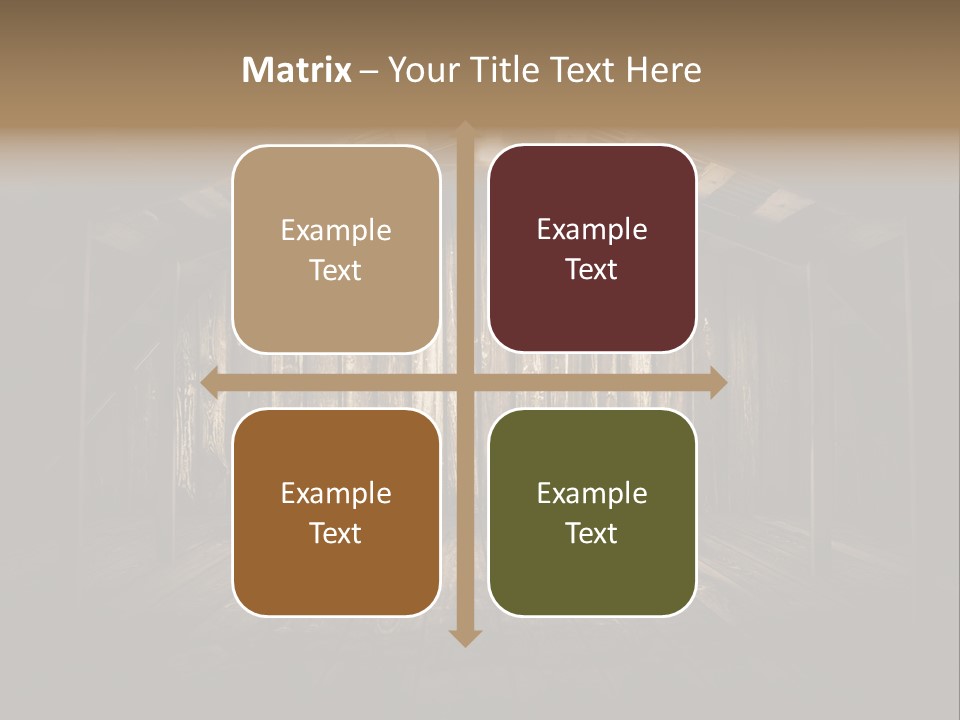 Grungy Blank Space PowerPoint Template