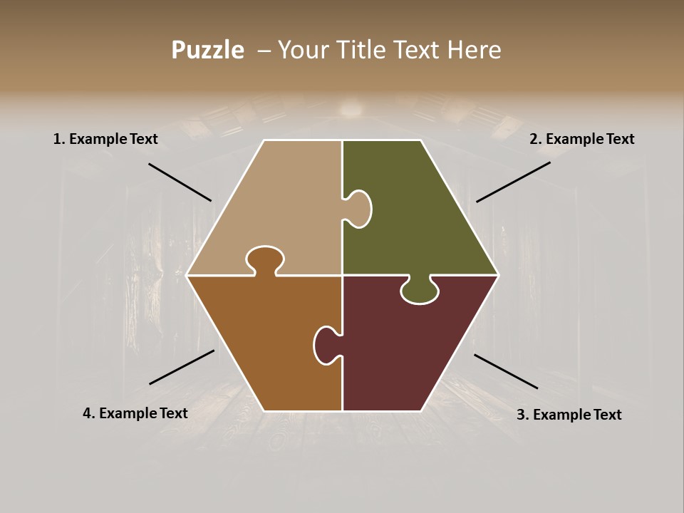 Grungy Blank Space PowerPoint Template
