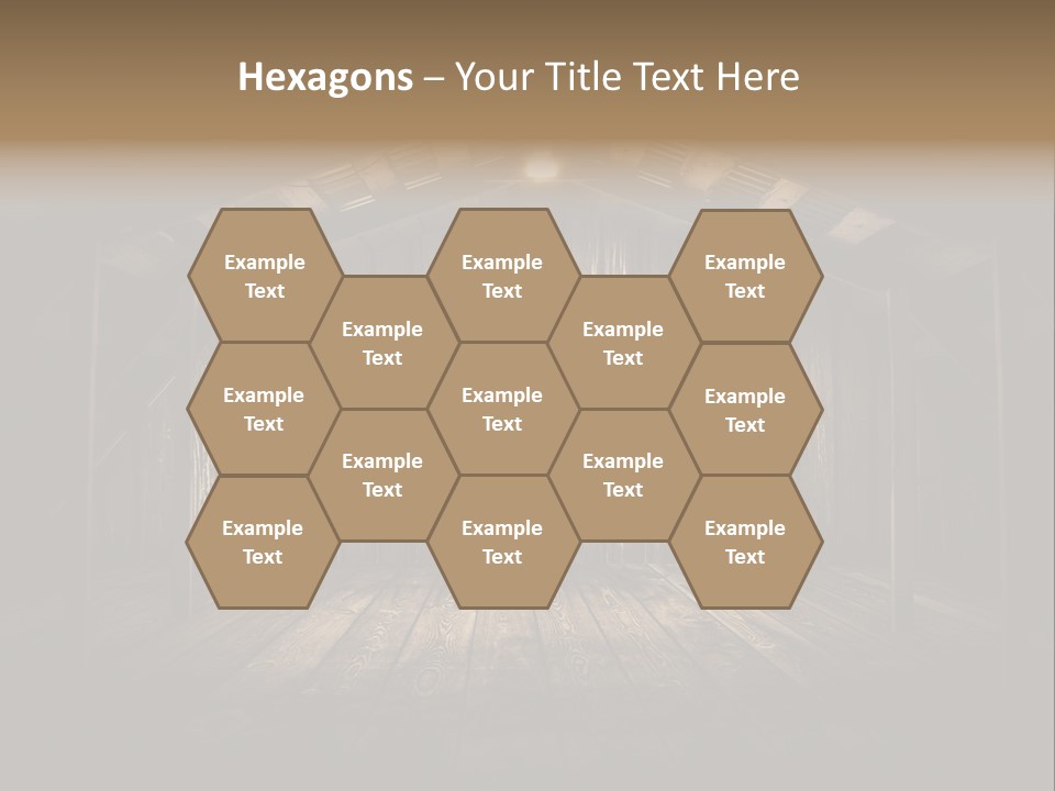 Grungy Blank Space PowerPoint Template
