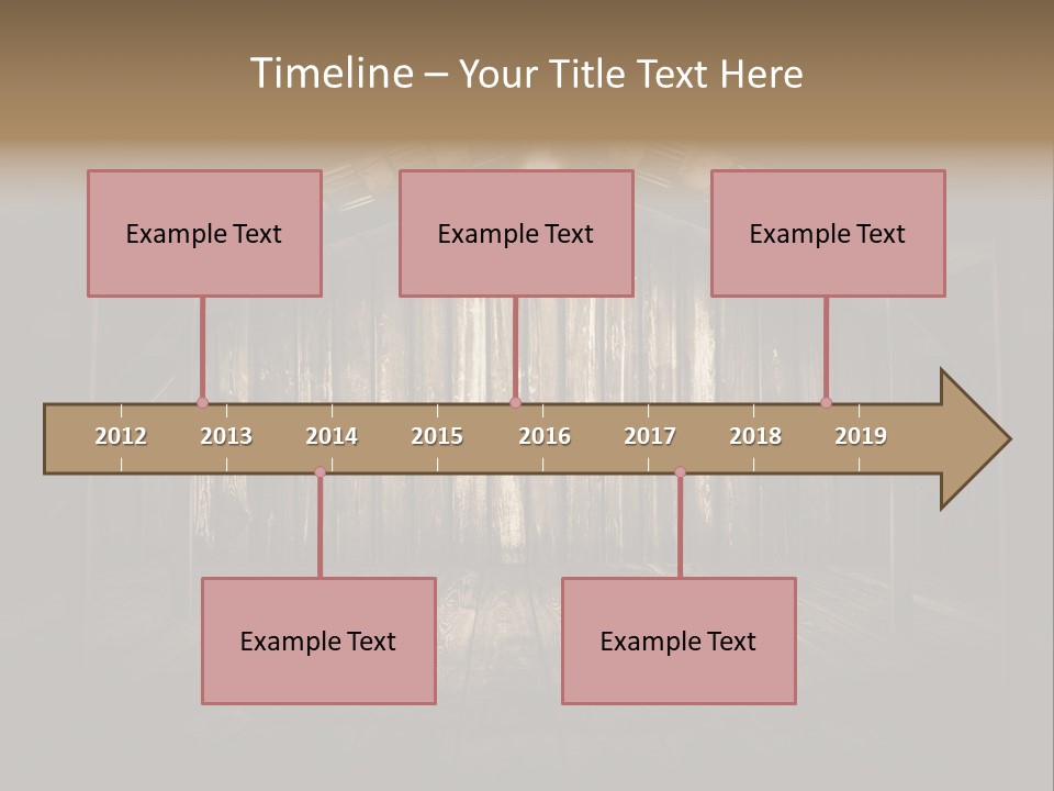 Grungy Blank Space PowerPoint Template