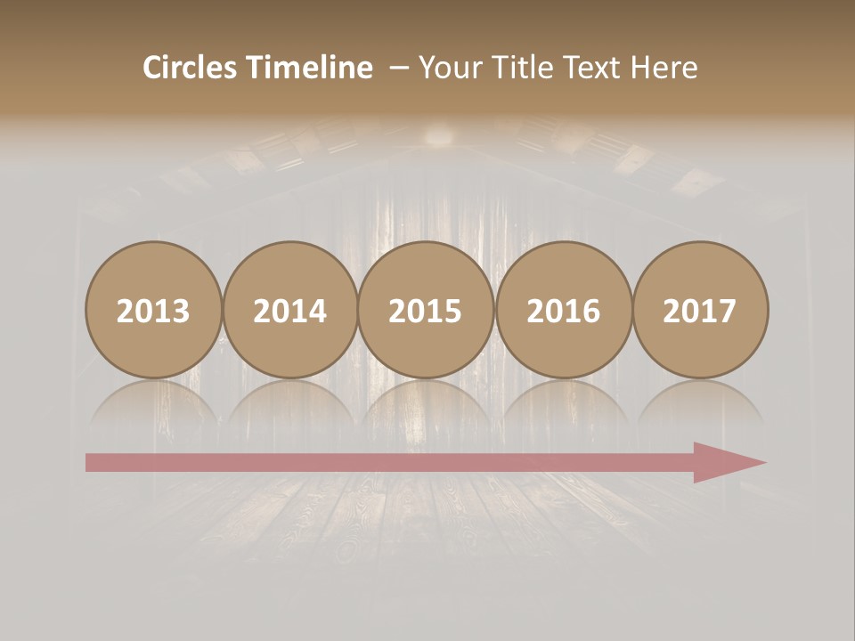 Grungy Blank Space PowerPoint Template