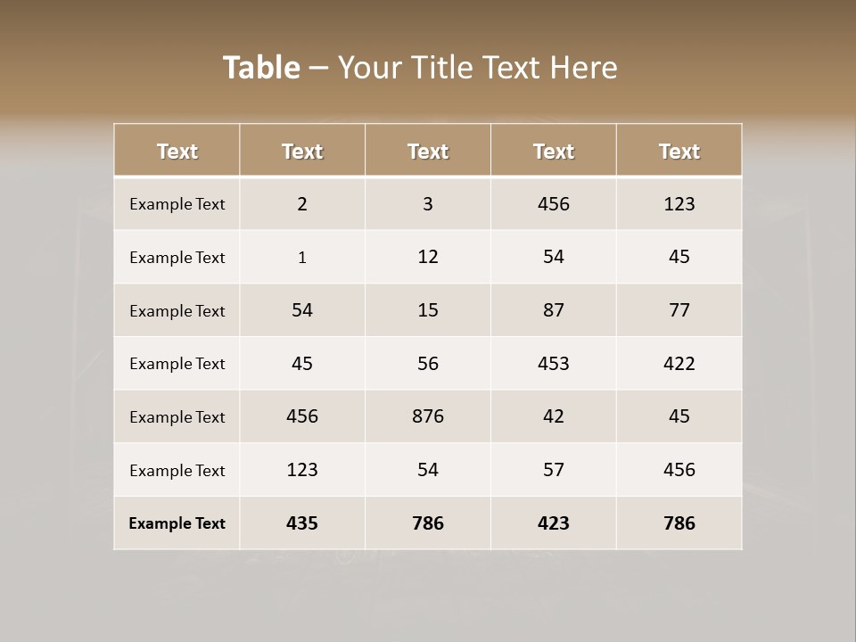 Grungy Blank Space PowerPoint Template