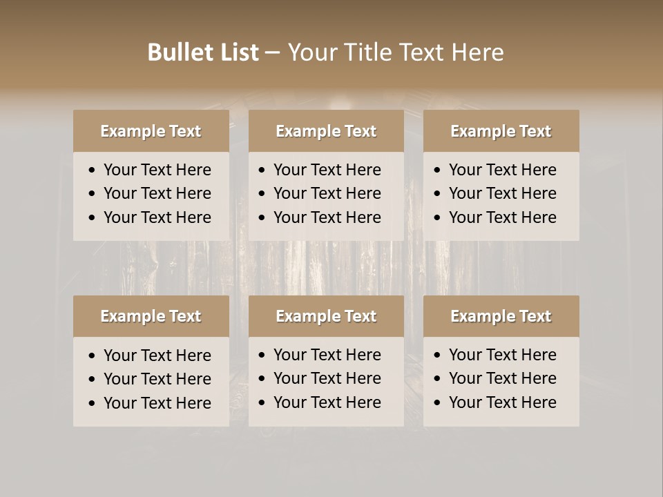 Grungy Blank Space PowerPoint Template
