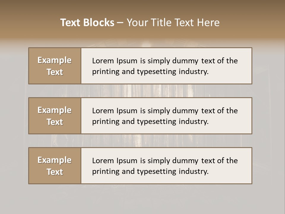 Grungy Blank Space PowerPoint Template