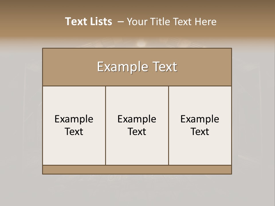 Grungy Blank Space PowerPoint Template