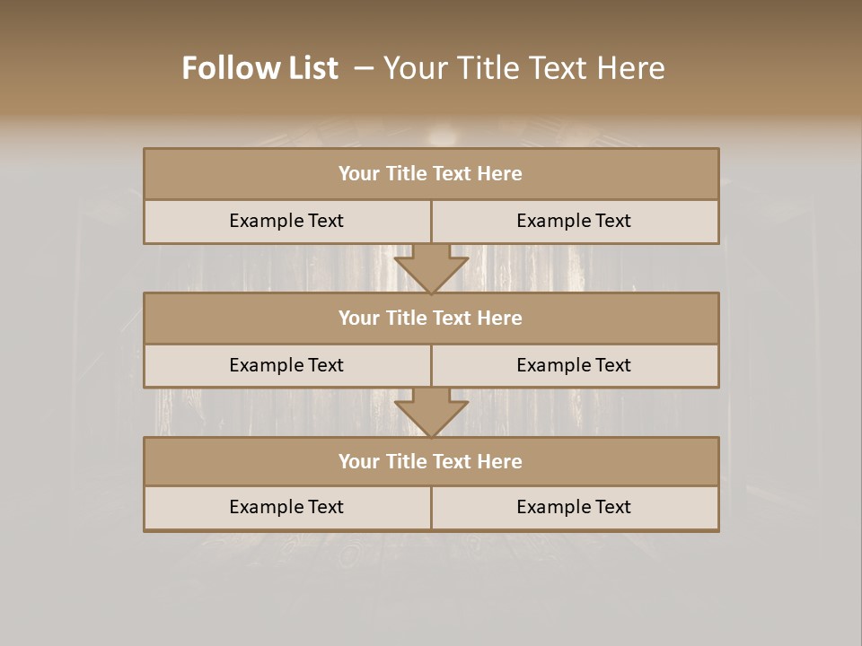 Grungy Blank Space PowerPoint Template
