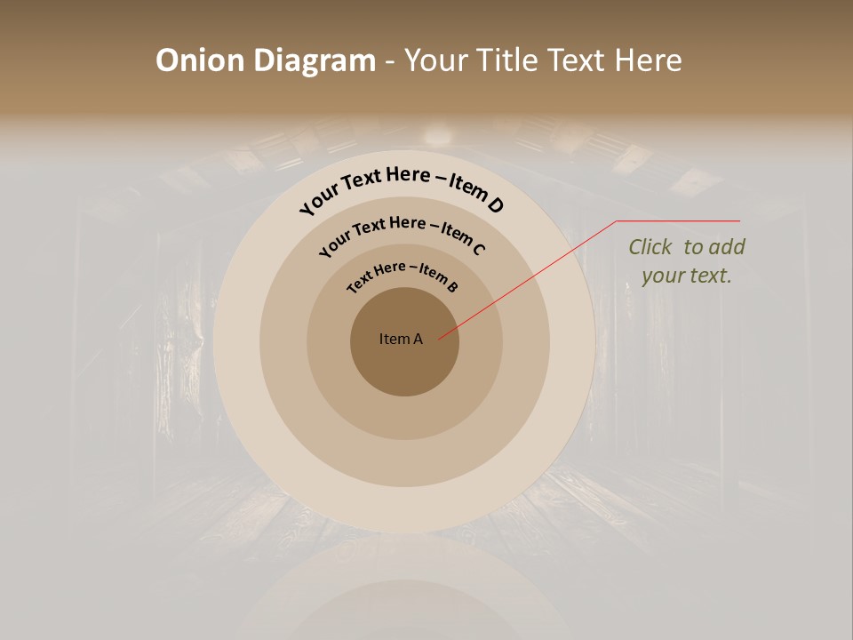 Grungy Blank Space PowerPoint Template