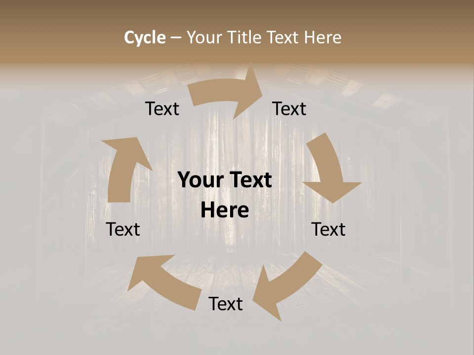 Grungy Blank Space PowerPoint Template
