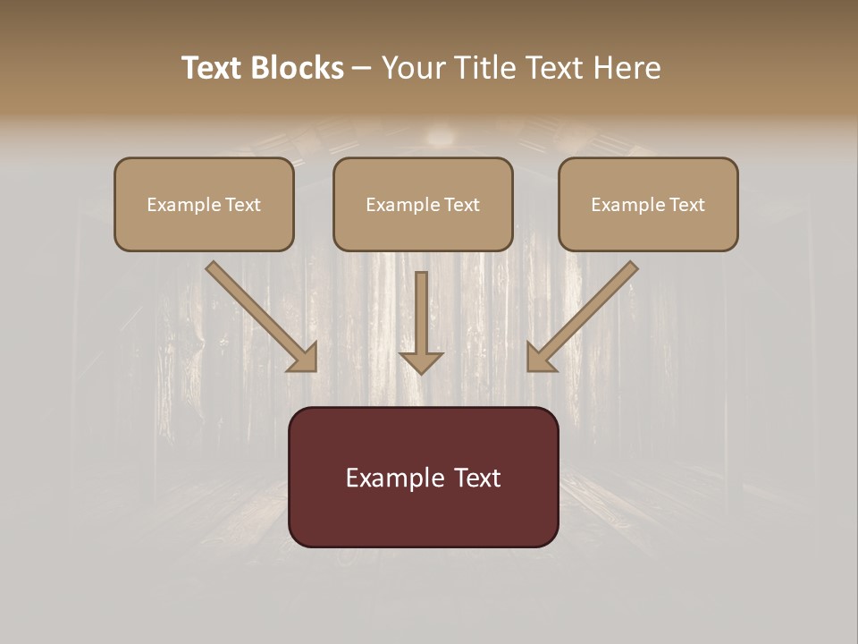 Grungy Blank Space PowerPoint Template