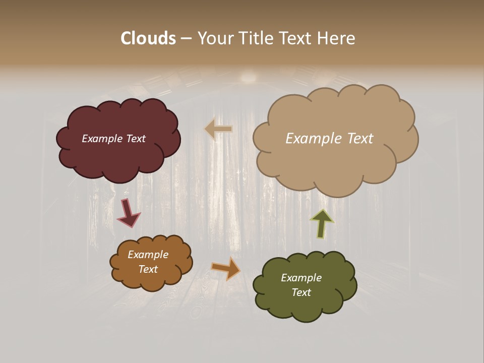 Grungy Blank Space PowerPoint Template